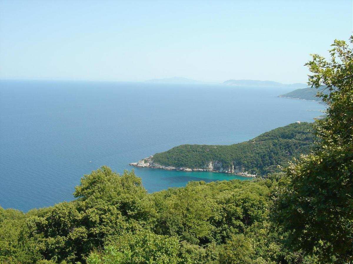 Villa Georgie Tsagarada Bagian luar foto